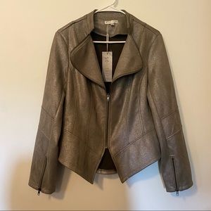 COPY - NWT Solitaire by Ravi Khosla Asymmetrical Silver Jacket